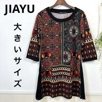 새상품급 빅 사이즈 JIAYU 동양인 원피스