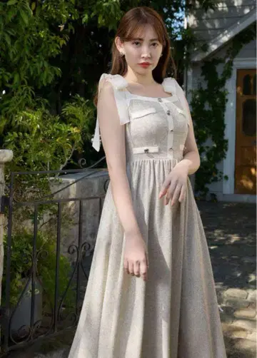 herlipto Verona Tweed Long Dress S