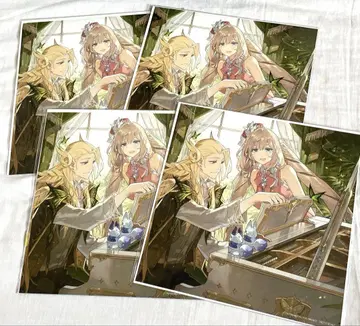 FGO 특전 메가 재킷 마리 앙투아네트 아마데우스 4개 세트