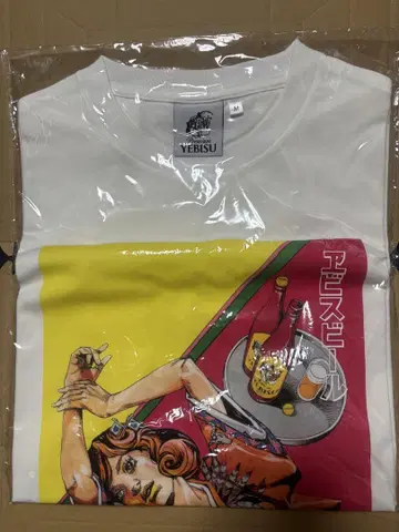 M 사이즈 아라키 히로히코 x 비스 맥주 T셔츠 웨스턴