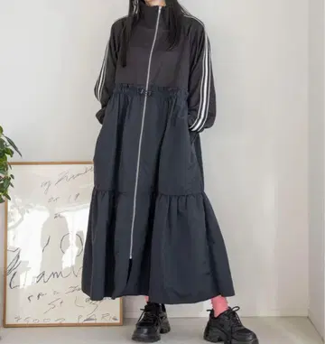 LOWRYSFARM 저지 도킹 원피스