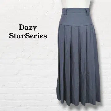 Dazy star series 플리츠 롱 스커트 [ S ] 그레이