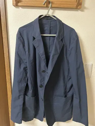 UNIQLO 네이비 3 버튼 자켓 정크