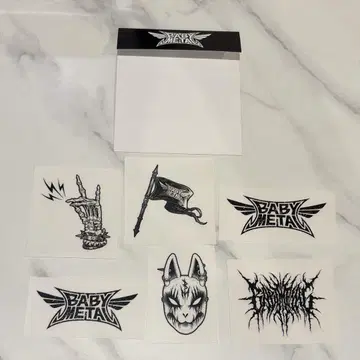 BABYMETAL 타투 씰
