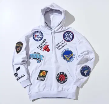NBA 팀 로고 후드티 후디 ASH