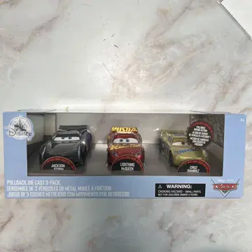 디즈니 스토어 카즈 풀백 다이캐스트 미니카 3대 세트