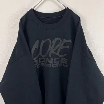 USA 구제 의류 core dance company 맨투맨 블랙