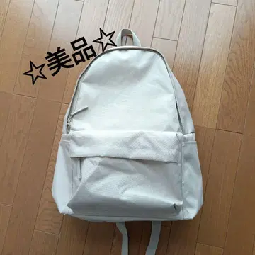 무인양품 어깨 부담을 줄이는 발수 럭색 라이트 베이지