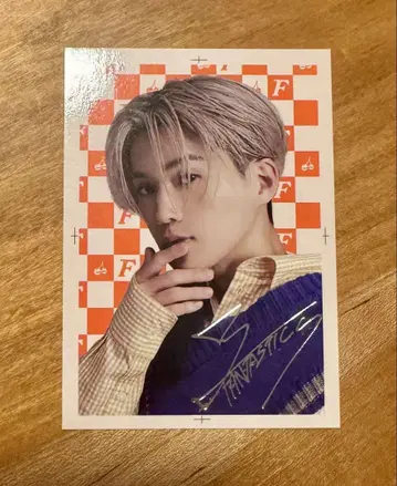 FANTASTICS FAN FAN STEP 포토 카드 시크릿 야기 유세이