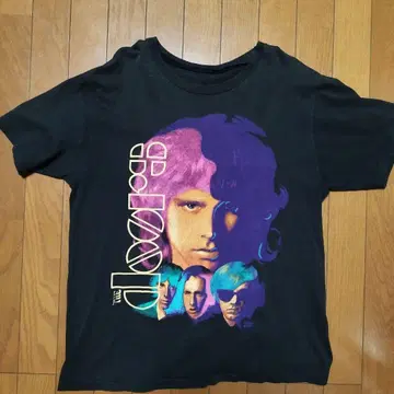 90sThe doors 빈티지 T 양면 그레이트 랜드 페이드 싱글 스티치