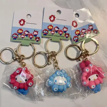 산리오 미야쿠미야쿠 키링 3세트