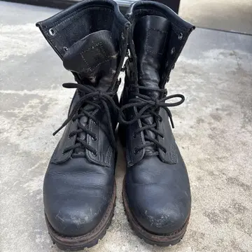 FRYE 80s USA 워크 부츠 블랙