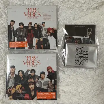 SixTONES THE VIBES 초회반 A B 특전 포함