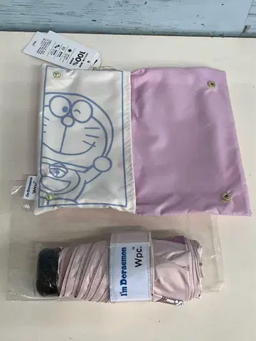 Wpc. 양산 접이식 우산 도라에몽 우천 겸용 미사용품