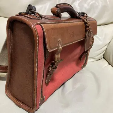 felisi 페리지 트렁크 트래블 백 캔버스 숄더