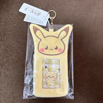 [ 피카츄 ] 포켓몬 복슬복슬 사진 키링 트레이딩 카드 홀더