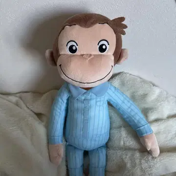 오자루의 조지 봉제 인형 스카이블루 파자마