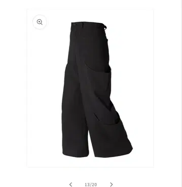 goat essence TUCK SIDE POCKET PANTS GLAY
