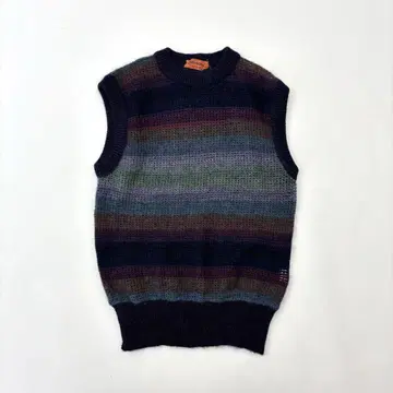 고품질 MISSONI 모헤어 베스트 MADE IN ITALY 사이즈 S