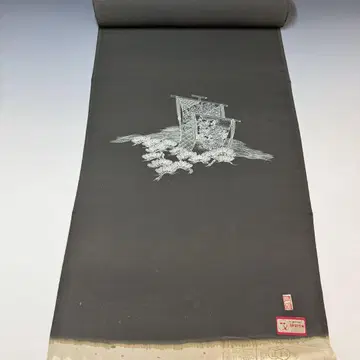 순수 실크 재명 깃털 옷감 손글씨 자수 포함 리메이크 핸드메이드 소재