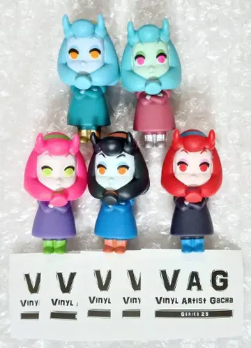 전 5종 MARIA VAG 시리즈 25 소프트 비닐 가챠 피규어