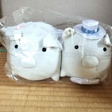 웨딩 가죽 느낌 봉제 인형 세트