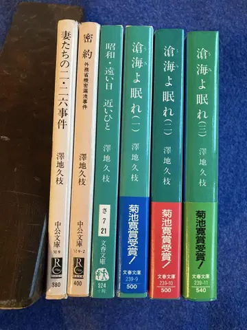 초판 있음 사와치 히사에 문고 6권 세트