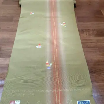 순수 실크 카즈리 오마치 약 12m 폭 37.5cm
