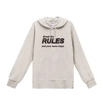 Break the RULES 후드티 L