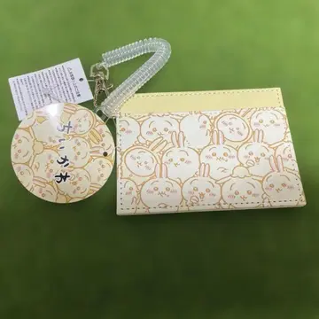 치이카와 싱글 패스 케이스 꽉꽉 토끼