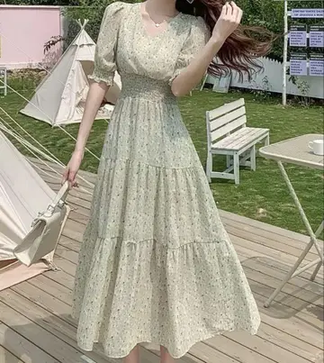 DAY CLOSET 셔링 원피스