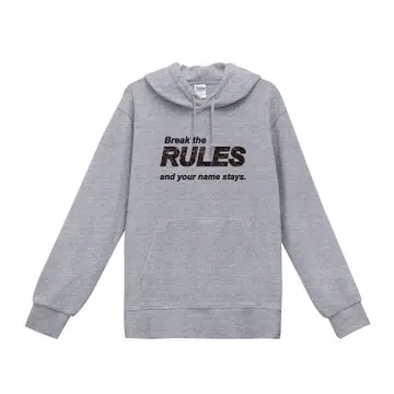 Break the RULES 후드티 L