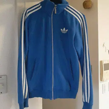 adidas 블루 트랙 자켓