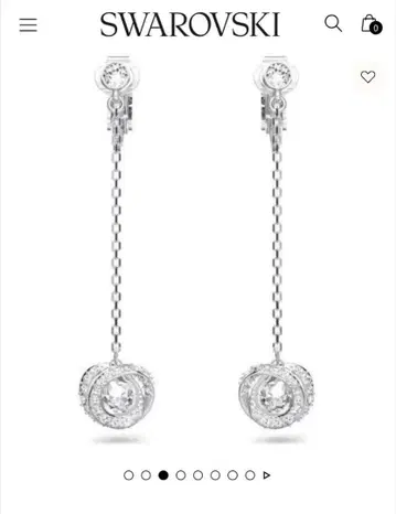 새상품 SWAROVSKI Generation 귀찌 스와로브스키