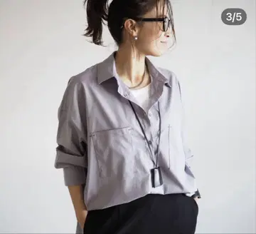 ANIECA 아니카 더블 포켓 셔츠