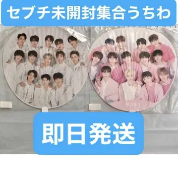 [ 공식 ] 미개봉 부채 2개 세트 HARU 돔 SEVENTEEN 세븐틴