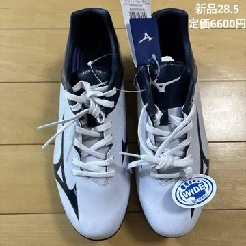 새상품 야구 트레이닝 슈즈 화이트 네이비 28.5cm
