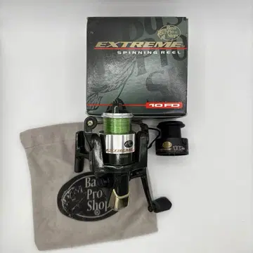 빈티지 BassProShops EXTREME 스피닝 릴 낚시 도구