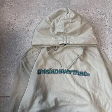 thisisneverthat 네버더 후드티 후디 라이트 그린
