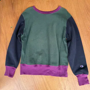 Champion 리버스 위브 클레이지 패턴 멀티 컬러 츠네타 다이키