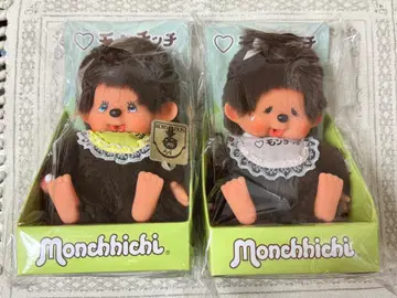 [ 한정판 ] 몽치치전 monchhichi 복각판 몽치치 2체 세트