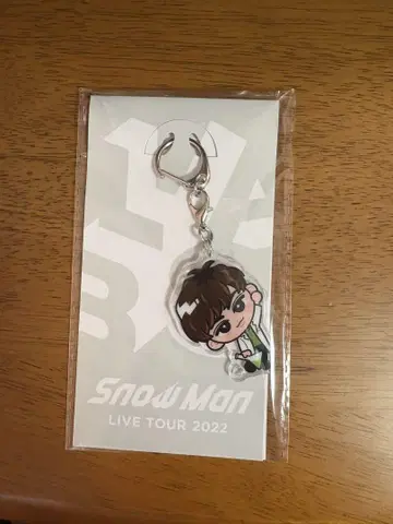 SnowMan LIVE TOUR 2022 아베 료헤이 아크릴 키링