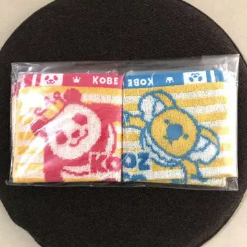 오지 동물원 와이와이 핸드 타월 2장 세트