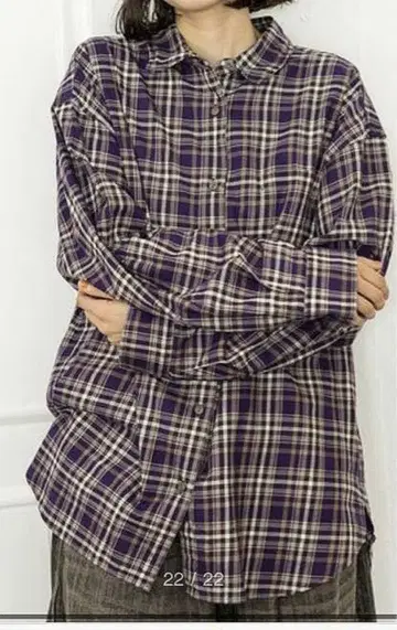 니코앤드 40 비에라 레피아 체크 셔츠