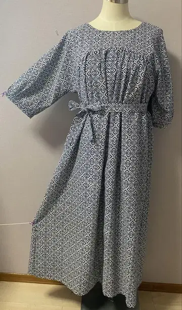 유카타 원피스 목화 넉넉한 편안함