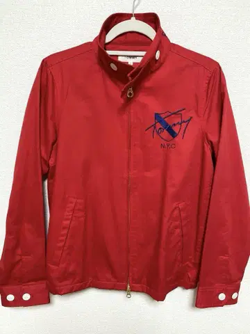 TOMMY 자켓 아우터 레드
