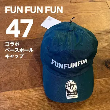 FUN FUN FUN 47 콜라보 야구 모자 그린