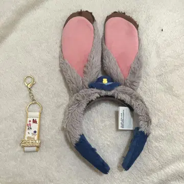 주토피아 주디 머리띠 상하이 디즈니 머리띠 홀더 포함