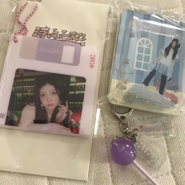 ILLIT 시간아 멈춰라 popup 아크릴 키링 참 원희