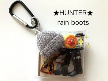 가챠 파우치 키링 HUNTER 부츠